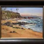 Robert Amirault Along The Beach 9x12