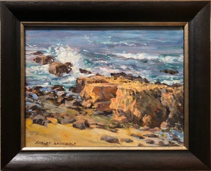 Robert Amirault On The Rocks 9x12