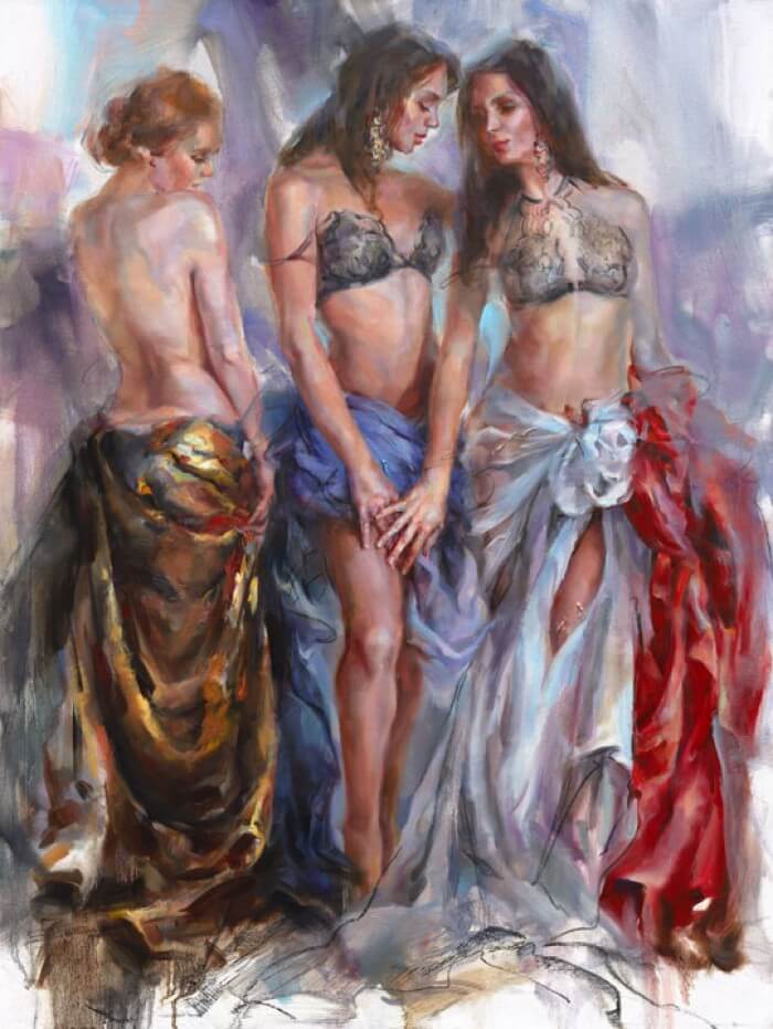 Anna Razumovskaya Three Graces 2