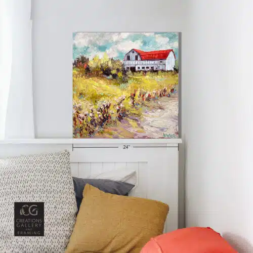 Ann Willsie Country Roads 24x24 Room View 1899