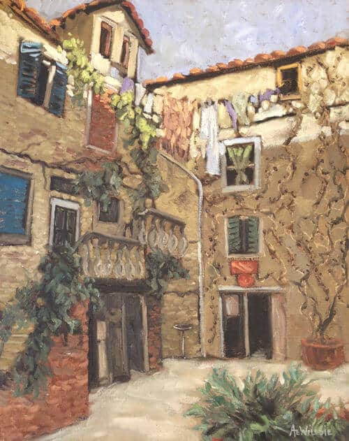 Ann Willsie Laundry Day 3 20x16