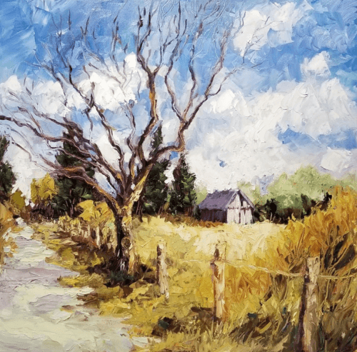 Ann Willsie The Noon Day Sun 24x24