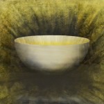 Red Wolf Gold Deep Vessel 46x46