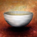 Red Wolf Red Rust Deep Vessel 46x46