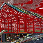 Dave Hind Freakin Candy Barn 42x60