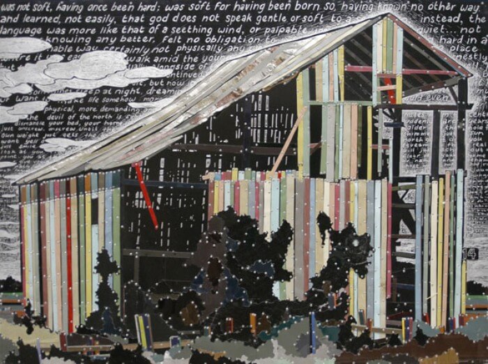 Dave Hind Rainbow Ruins 48x64