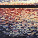 David Grieve Sunset Lake 2 36x48