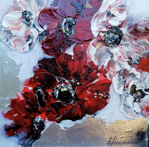 Elena Henderson Crimson Waltz series 1 18x18