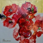 Elena Henderson Red Allure series 1 18x18