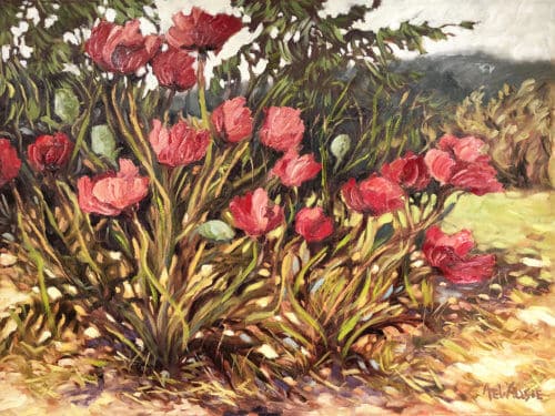 Ann Willsie Wild Poppies 30x40