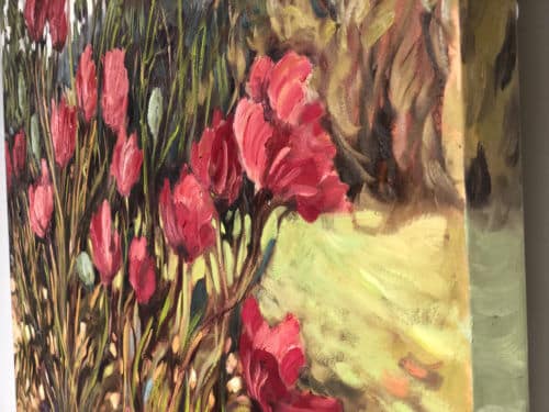 Ann Willsie Wild Poppies 30x40 Detail 2