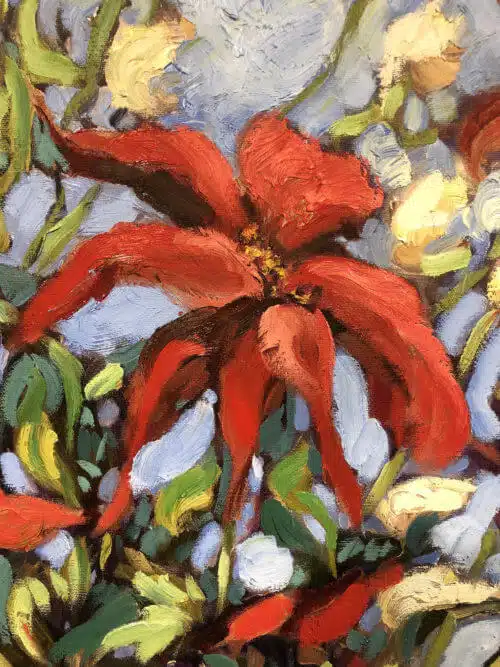 Ann Willsie Wildflowers I 30x40 Detail 3