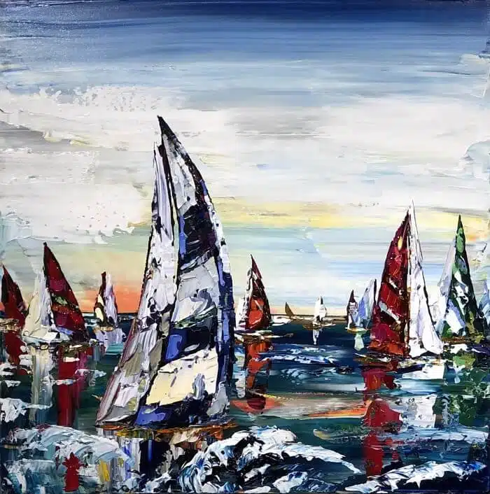 Maya Eventov Sailing Boats 36x36