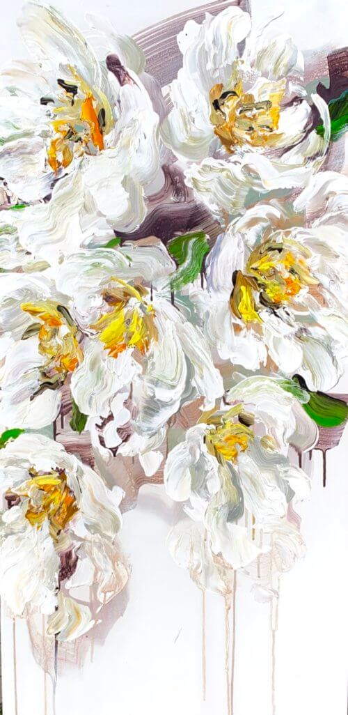 Elena Henderson Blooming Paradise series 1 48x24