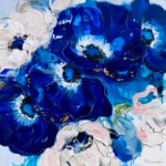 Elena Henderson Blue Nocturne series 21 40x40