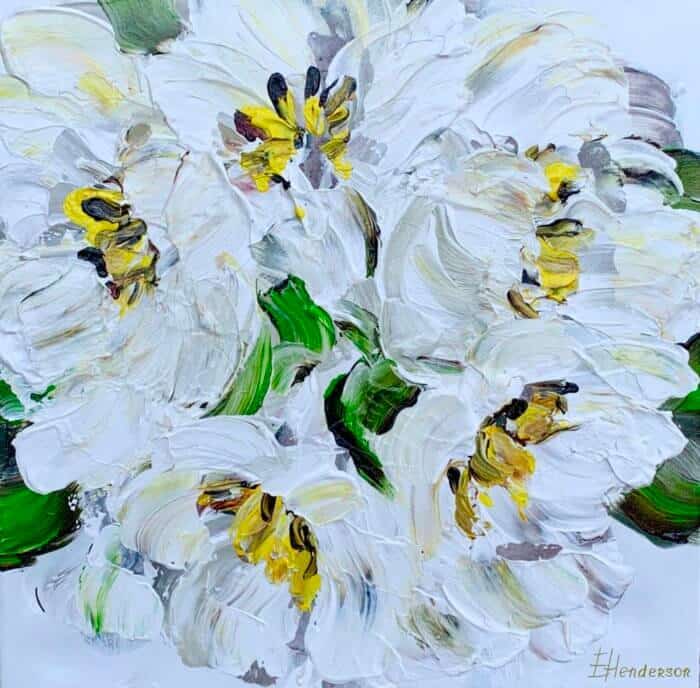 Elena Henderson Spring Blooms series 12 20x20