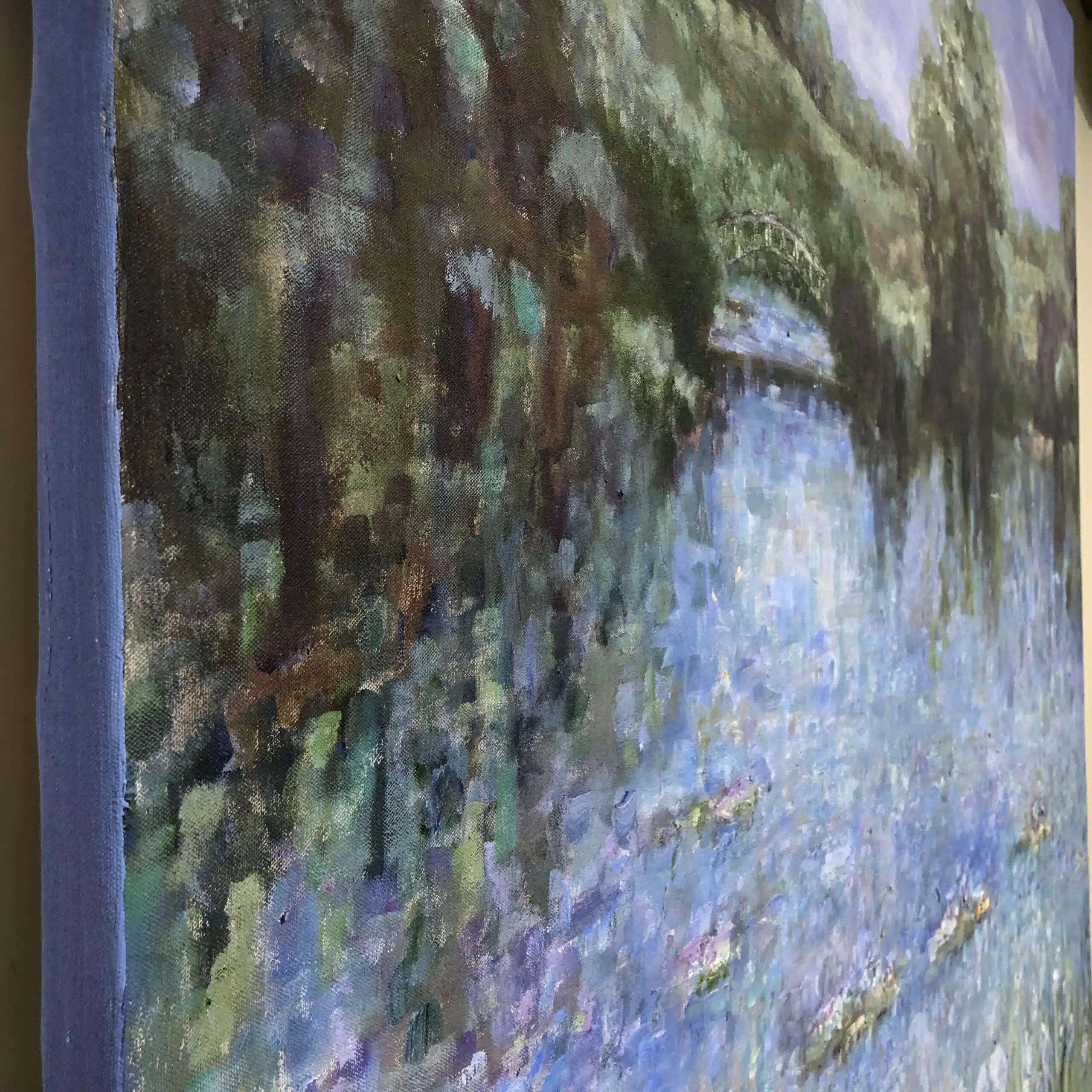 Persephones Dream – original acrylic on canvas by Fiona Hoop, 60″ × 60″