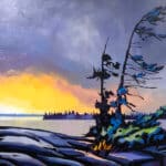 Jerzy Werbel Carved Pine 36x48