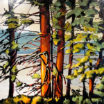 Jerzy Werbel Silent Streams 40x40