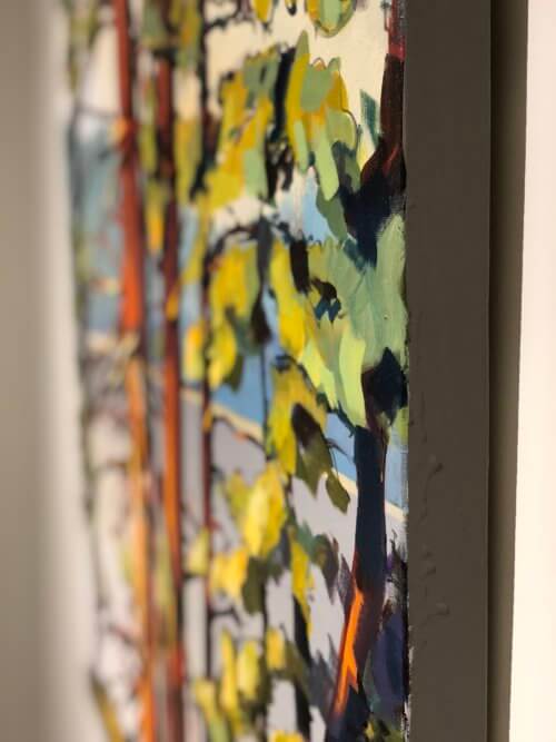 Jerzy Werbel Silent Streams 40x40 Detail 3