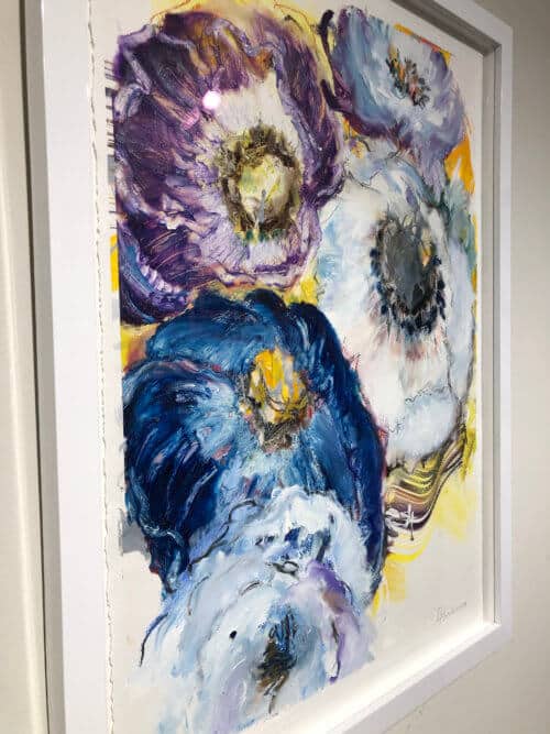 Elena Henderson Summer Crash Series 1 30x22 Framed Detail2