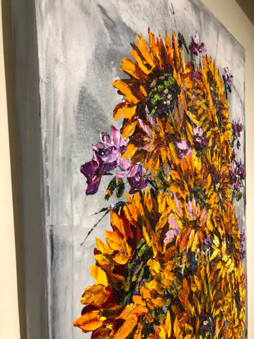 Maya Eventov Flowers Daisies in Vase 2 48×30 Detail1