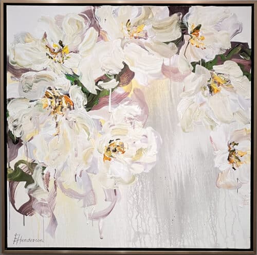 Elena Henderson Blooming Paradise series 7 48×48 Framed