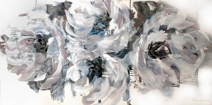 Elena Henderson Winter Blooms series 9 30x60