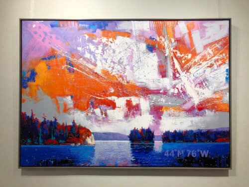 Brian Lorimer Crotch Lake 42x60 Framed