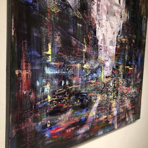 Elena Henderson City Lights series 7 48x48 Detail2