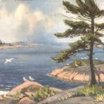 Frank Panabaker Georgian Bay 18x24