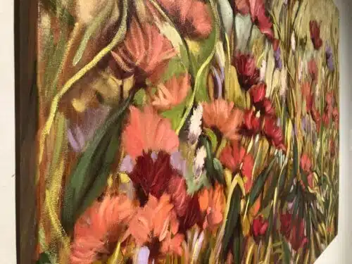 Ann Willsie Wildflowers IV 36×48 Detail1