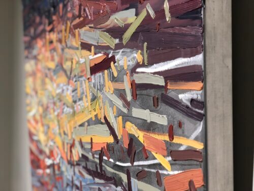 David Grieve Reflecting on Tom 40x48 Detail2