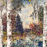 Maya Eventov New Day Birch 2 36x48
