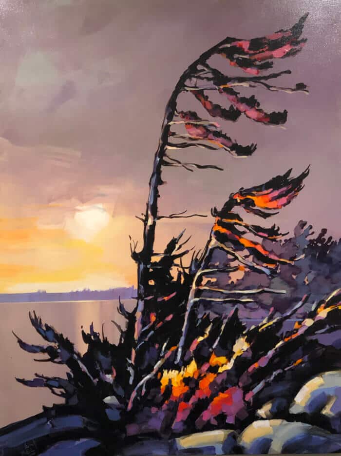 Jerzy Werbel Echoes Of Time 48x36