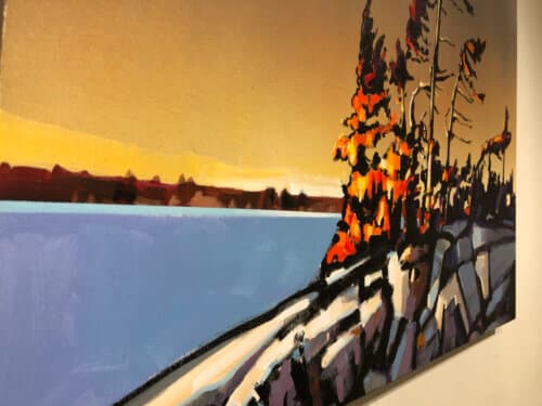 Jerzy Werbel Georgian Bay 30x40 Detail1