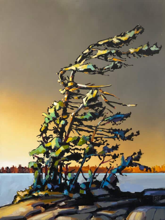 Jerzy Werbel The Wind Dancers 40x30