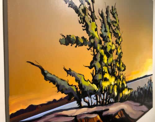 Jerzy Werbel Windswept Pine Stories 48x60 Detail1