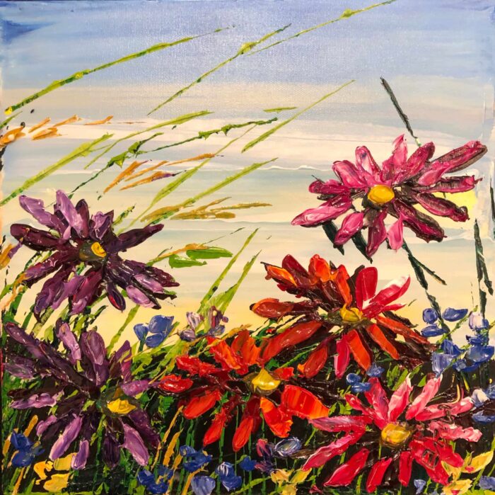 Maya Eventov Flowers H 12×12