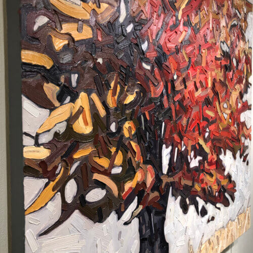 David Grieve Tree Blaze 1 36x36 Detail2