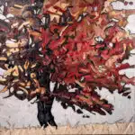 David Grieve Tree Blaze 36x36