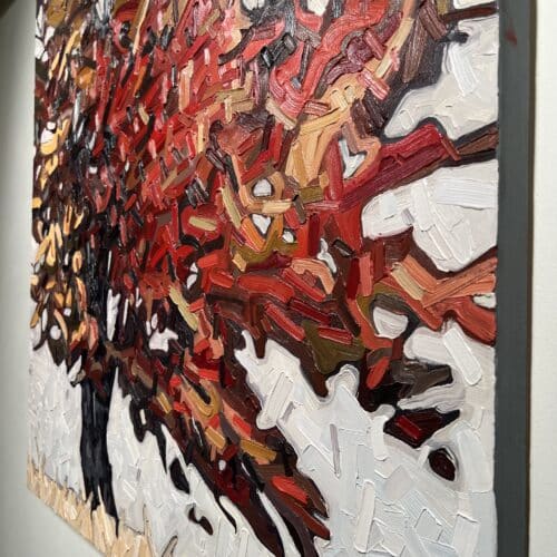 David Grieve Tree Blaze 36x36 Detail 3