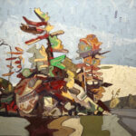 David Grieve Wagi Jumping Rock 23 36x60