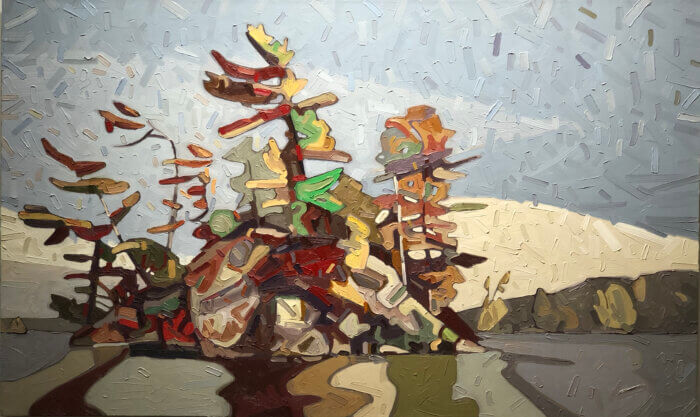 David Grieve Wagi Jumping Rock 23 36x60