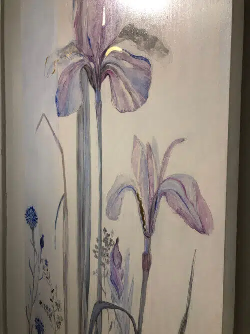 Fiona Hoop Cornflower Iris I 60x20 Detail2