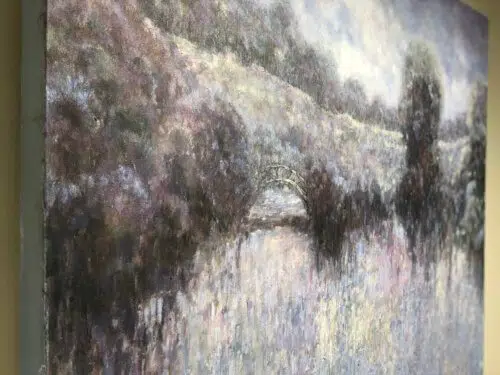 Fiona Hoop Monet’s Bridge 48x60 Detail2
