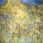 Fiona Hoop String Birches 8 36x48