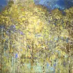 Fiona Hoop String Birches 8 36x48