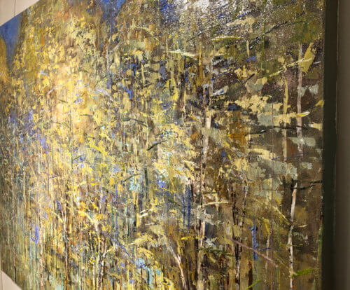 Fiona Hoop String Birches 8 36x48 Detail2