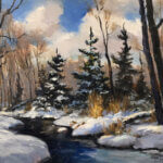 Sam Paonessa Fresh Snow Wiarton 12x24